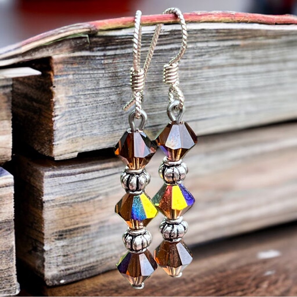 Handmade Crystal Earrings